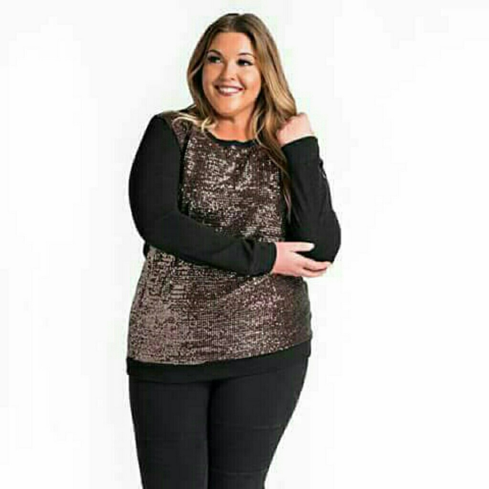Curvy Glimmer of Hope Tunic